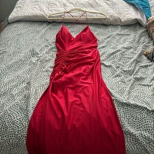 Bodycon floor length dress